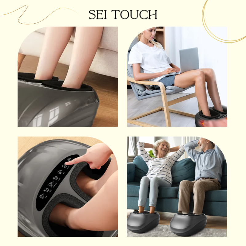 LuxTouch Elite™ The Ultimate Heated Therapy Foot Massager